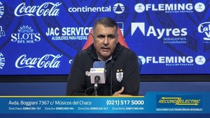 Cerro Porteño vs. Sportivo Ameliano: Palabras del DT Pedro Sarabia