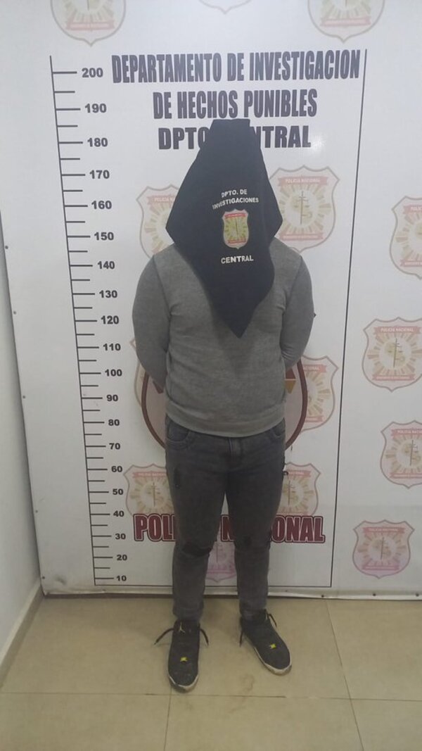 Detienen a peligroso delincuente, posible cabecilla de una banda de asaltantes.