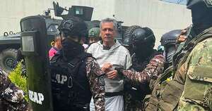 La Nación / El exvicepresidente ecuatoriano secuestrado en embajada pide auxilio