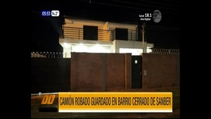 Piratas del asfalto robaron un camión en Ypacaraí y lo encontraron en San Bernardino - Noticias Paraguay