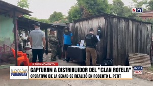 Cae presunto microtraficante del Clan Rotela en barrio Roberto L. Petit - Noticias Paraguay