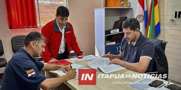 MUNICIPALIDAD DE SAN RAFAEL DEL PNÁ. FIRMÓ CONVENIO CON UN CENTRO DE REHABILITACIÓN - Itapúa Noticias