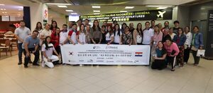 Viajó a Corea nuevo grupo de jóvenes becados para entrenamiento en electromovilidad - .::Agencia IP::.
