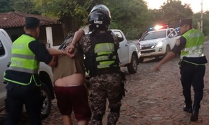 Fiscalía tuvo que recurrir a agentes policiales de Asunción para detener a “Coco” Acosta