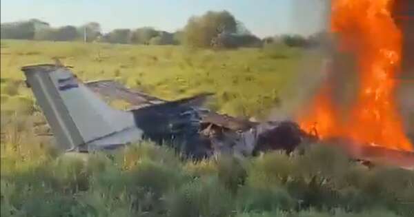 La Nación / Avioneta se estrelló en Loma Plata