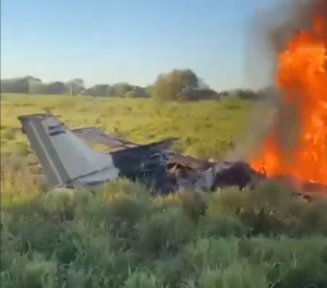 Avioneta se estrelló en Loma Plata