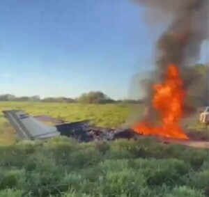 Reportan un muerto y un herido tras caída de avioneta en el Chaco