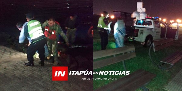 ‘’AQUAMAN’’ INTENTÓ HUIR NADANDO DE LA POLICÍA - Itapúa Noticias