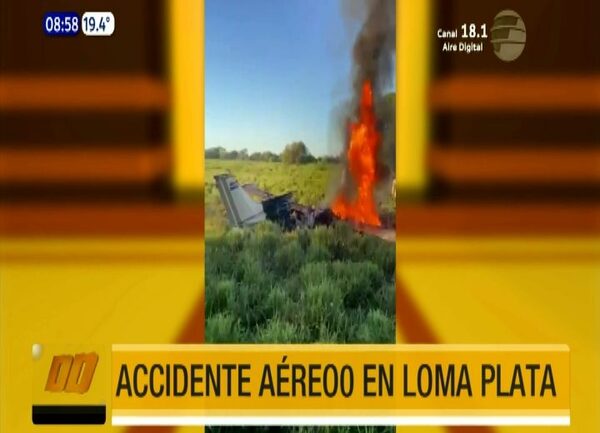 Accidente aéreo en Loma Plata | Telefuturo