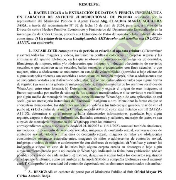 Teléfono del músico Pablo Benegas, imputado por el supuesto abuso a dos niñas, será sometido a peritaje