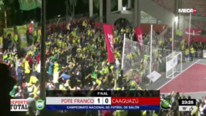 Presidente Franco toma ventaja en el cuadrangular final del Nacional de Fútbol de Salón - Megacadena - Diario Digital