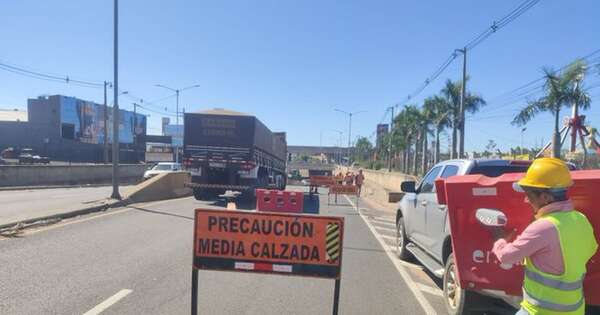 Diario HOY | Cierran media calzada del túnel del superviaducto