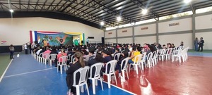 Inauguran moderno polideportivo en la Escuela San Miguel de Cambyretá