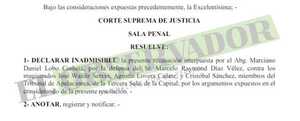 Declaran inadmisible la recusación de condenado perteneciente a clan Arteta