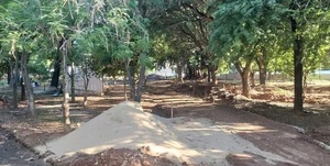 Extranjera critica lentitud en obras de plaza capitalina Naciones Unidas