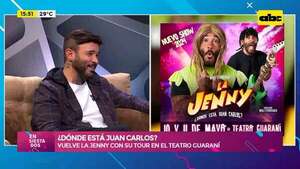 Vuelve La Jenny con su tour: “¿Dónde está Juan Carlos? - Ensiestados - ABC Color