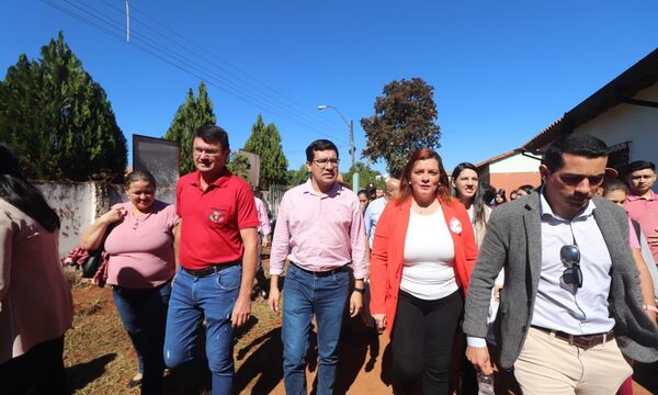 Gobernador inaugura varias obras en el Distrito de Tavapy