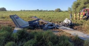 (VIDEO). La avioneta del pelotero ganó altura y luego se precipitó a tierra ra’e