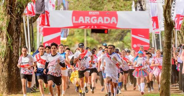 La Nación / Ekiden 9,5 Km, una fiesta divertida en familia y amigos