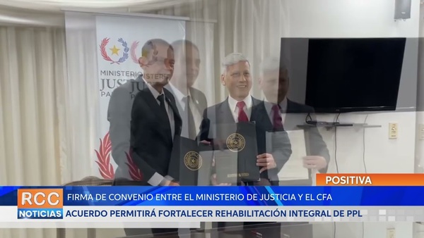 Convenio entre el MJ y la Iglesia CFA permitirá fortalecer rehabilitación integral de PPL