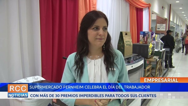 Supermercado Fernheim celebra el Día del Trabajador con una gran promoción de premios