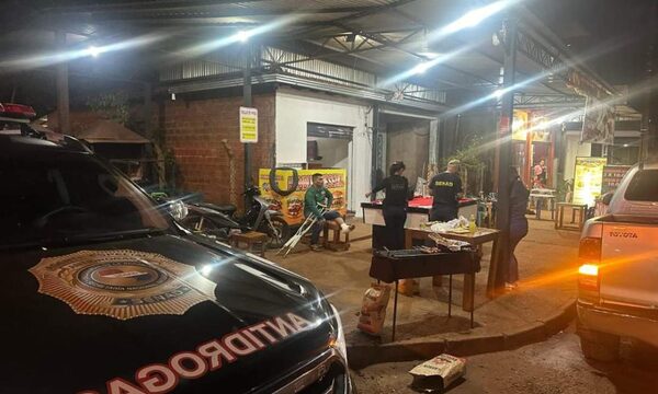 Detectan venta de drogas al menudeo en una lomitería y detienen al dueño en C. del Este – Diario TNPRESS
