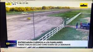 Accidente aéreo en Loma Plata: cuerpos de fallecidos fueron entregados a familiares - ABC Noticias - ABC Color