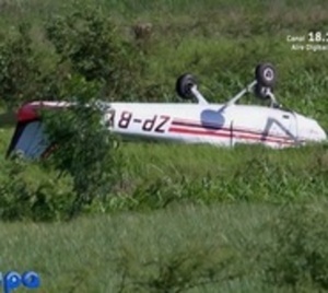 Accidente aéreo en el aeropuerto Silvio Pettirossi - Paraguay.com