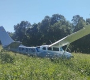 Interceptan avioneta en Caazapá y detienen a dos personas - Paraguay.com