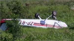 Avioneta cae en pista del aeropuerto Silvio Pettirossi - Megacadena - Diario Digital