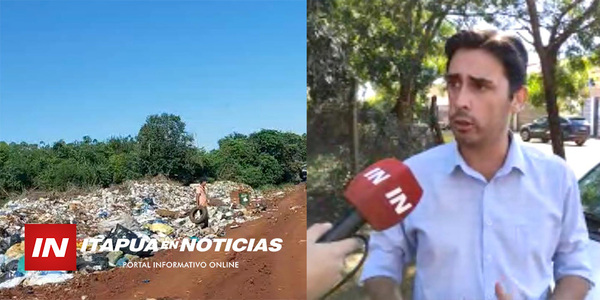 MUNICIPALIDAD DE CAMBYRETÁ INICIA TRABAJOS DE MEJORA EN EL VERTEDERO DE BARRERO GUAZÚ - Itapúa Noticias