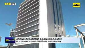 Video: Oficinas de Gobierno siguen sin ocuparse - ABC Noticias - ABC Color