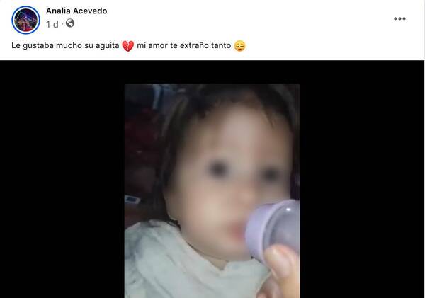 El terrible dolor de una madre: escribió en redes cómo perdió a su hija y habló de negligencia