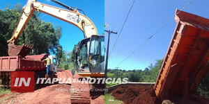MOPC REALIZA TRABAJOS PARA MEJORAS VIALES EN ALTO VERÁ - Itapúa Noticias