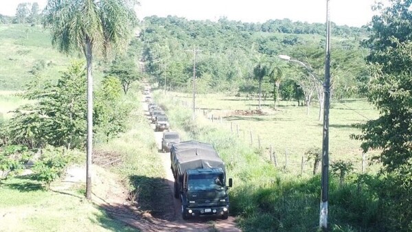 Gobierno refuerza Canindeyú con militares y equipos tácticos en medio de ola de sicariatos