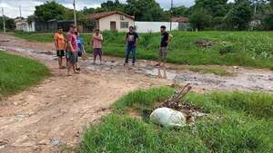Vecinos de San Lorenzo denuncian que alcantarillado abandonado es usado como cementerio de animales - Nacionales - ABC Color