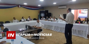 A TRAVÉS DE LA ASOCIACIÓN DE INTENDENTES MINISTROS VISITAN ITAPÚA - Itapúa Noticias