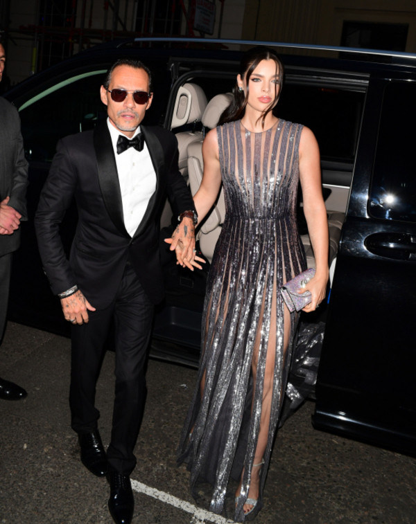 Nadia Ferreira junto a Marc Anthony en el cumpleaños de Victoria Beckham - Megacadena - Diario Digital