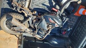 Motociclista muere tras choque con un tracto camión en Horqueta