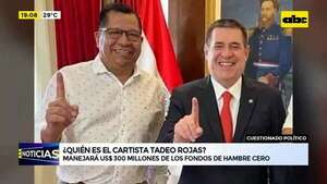 ¿Quién es el cartista Tadeo Rojas?: manejará US$ 300 millones de los fondos de Hambre Cero - ABC Noticias - ABC Color