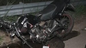 Motociclista muere al chocar de frente por un auto en ruta Luque- San Bernardino