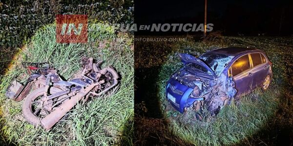 MOTOCICLISTA PERDIÓ LA VIDA TRAS SER EMBESTIDO POR CONDUCTOR EBRIO - Itapúa Noticias