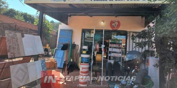 ASALTANTES ARMADOS ROBARON EN COMERCIO DE CAMBYRETÁ - Itapúa Noticias