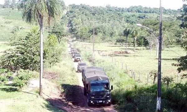 Fuerza de Tarea Conjunta se instala en Canindeyú para combatir crimen organizado | DIARIO PRIMERA PLANA
