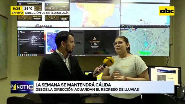 Video: Aguardan regreso de lluvias para la semana - ABC Noticias - ABC Color