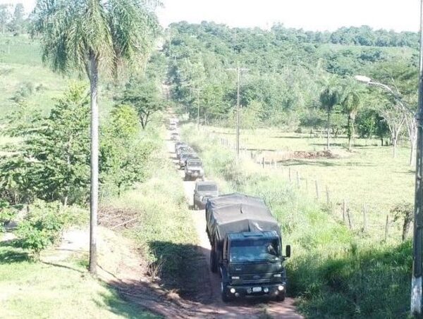 FTC despliega fuerzas en Canindeyú para combatir el crimen organizado · Radio Monumental 1080 AM