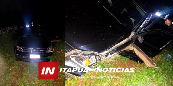 LOS VEHÍCULOS COLISIONARON SOBRE RUTA PY06 EN TOMÁS R. PEREIRA  - Itapúa Noticias