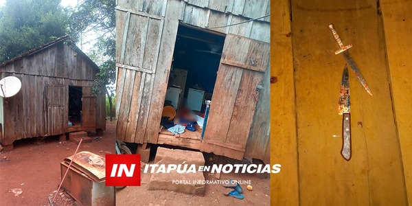 HOMBRE FUE ASESINADO A PUÑALADAS PRESUMIBLEMENTE POR SU PAREJA EN HOHENAU  - Itapúa Noticias