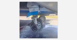 Diario HOY | VIDEO| Un Boeing pierde una rueda durante el despegue