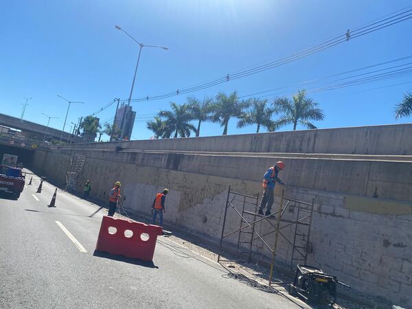 Tras verificación descartan daño estructural del viaducto de Aviadores del Chaco - .::Agencia IP::.